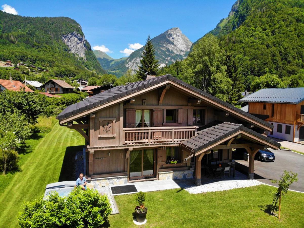 Chalet Luxe Les Melezes Samoëns Exterior foto